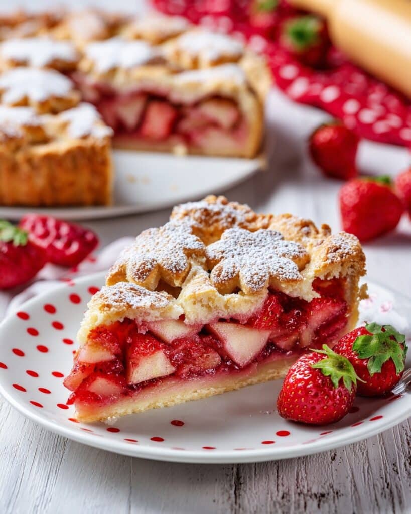 Strawberry Rhubarb Pie Recipe