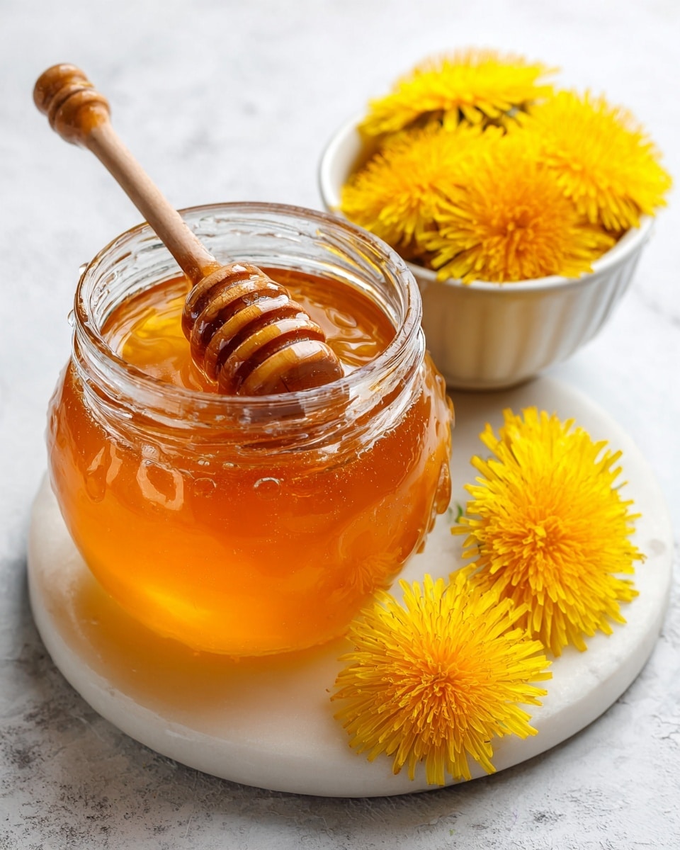 Dandelion Honey Recipe - Recipe Image
