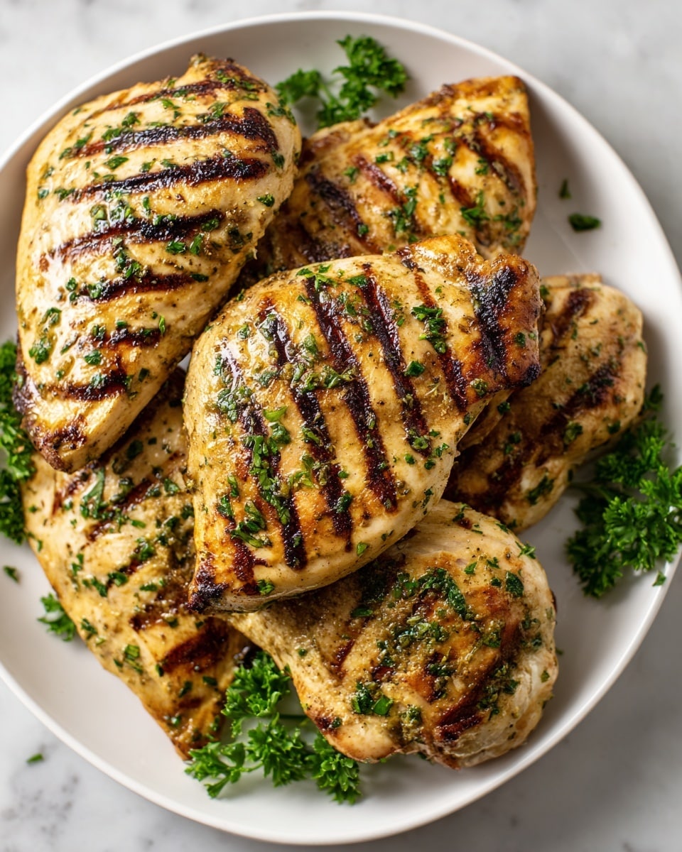Greek-Style Grilled Chicken Tenders Recipe - Recipe Image