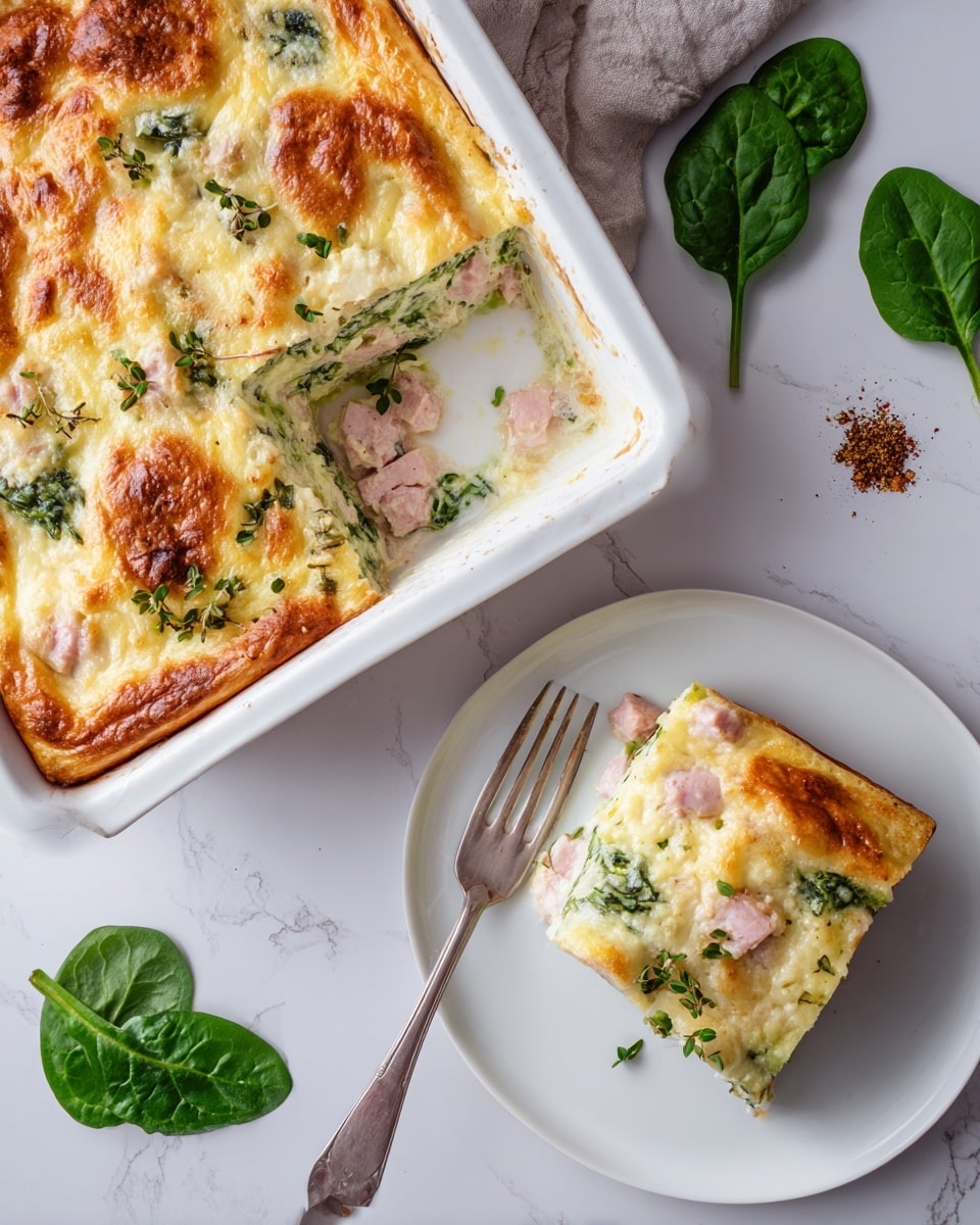 Salmon Spinach Lasagna Recipe - Recipe Image