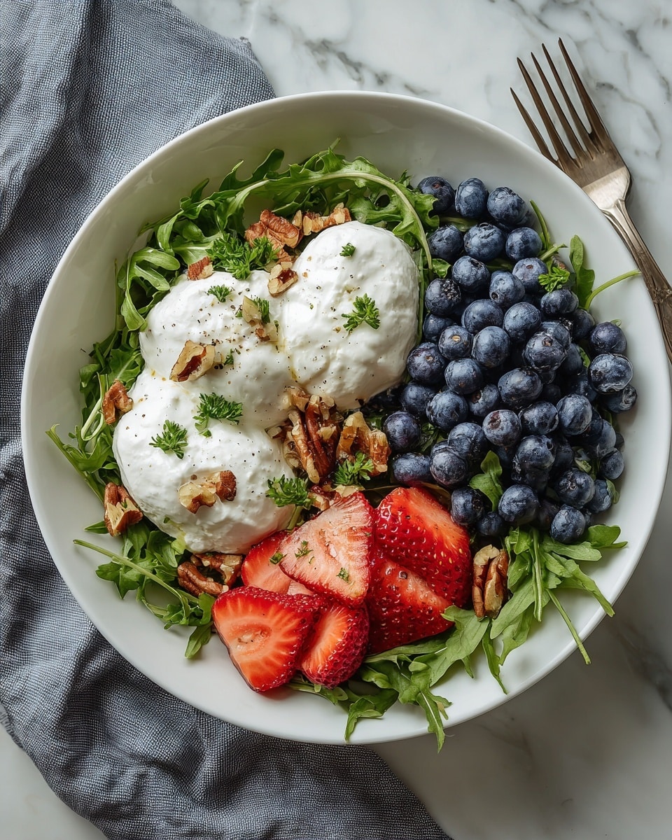 Blueberry Breakfast Salad Recipe - Recipe Image