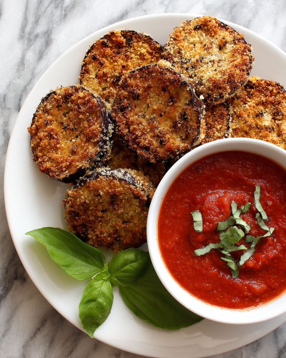 Crispy Breaded Eggplant Recipe - Recipe Image