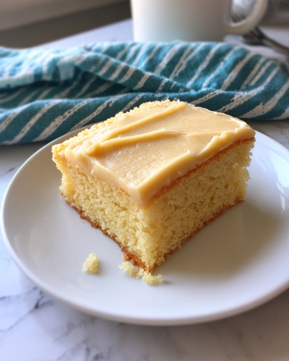 Peanut Butter Cake Recipe - Recipe Image