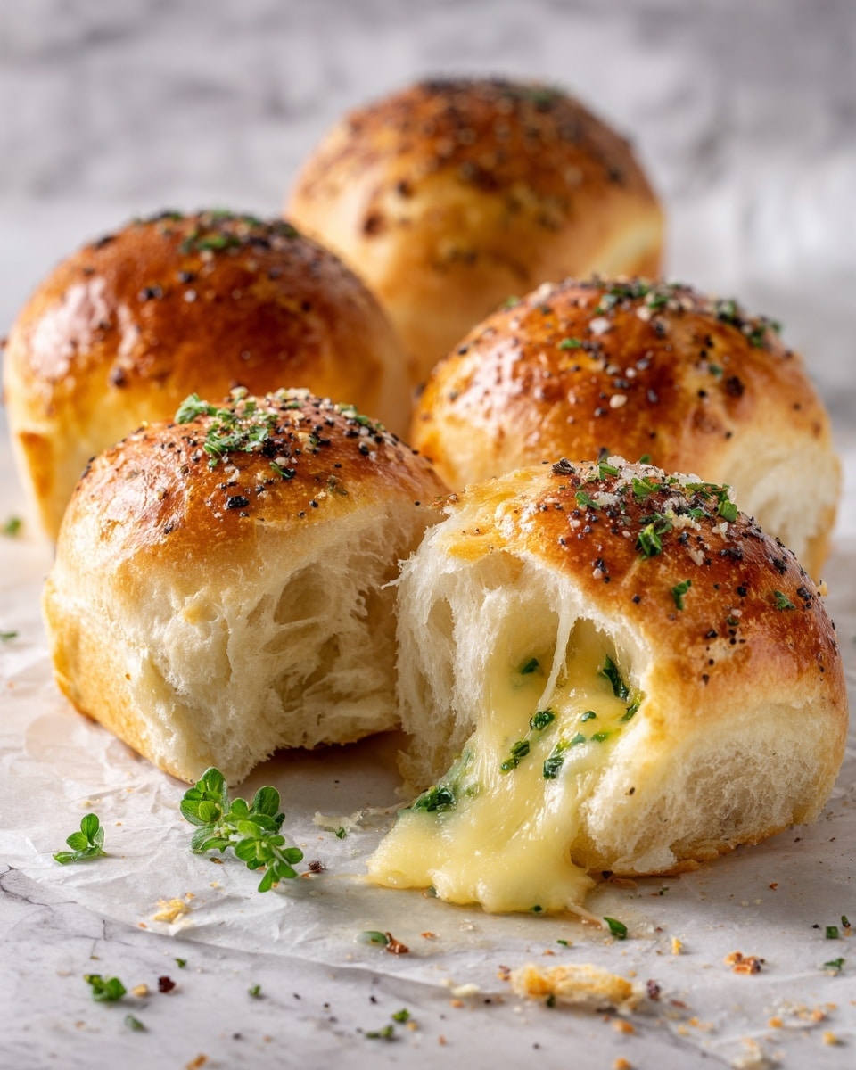 Stuffed Cheese Bread Recipe - Recipe Image