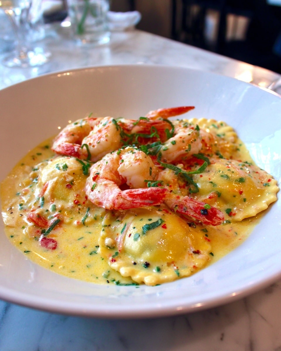 Lobster Ravioli in Garlic Butter Sauce Recipe - Recipe Image