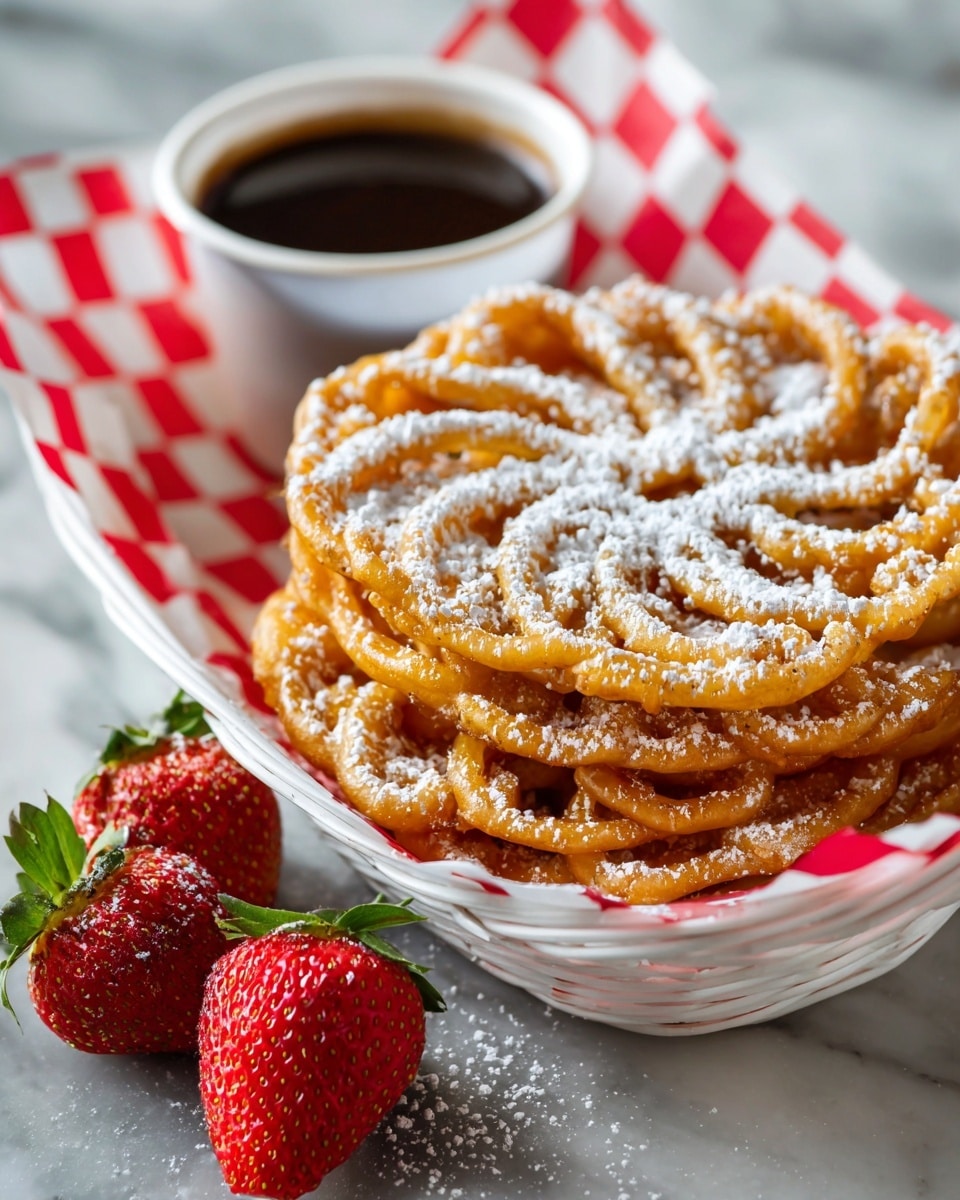 Funnel Cake Fries Recipe - Recipe Image