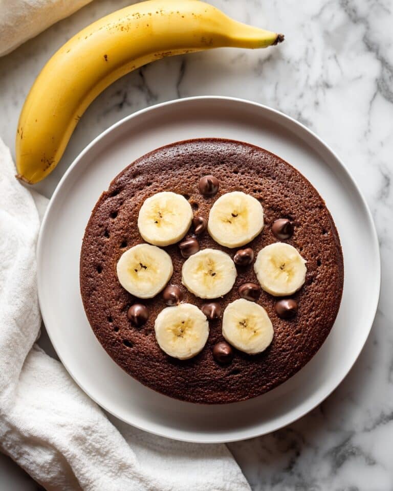 Microwave Banana Bread Mug Cake Recipe