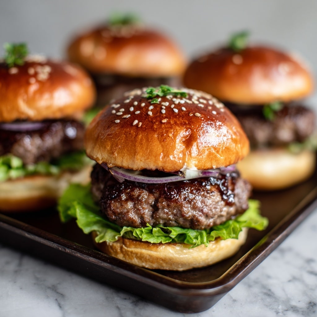 Oven-Baked Cabbage Burgers: A Healthy Twist on Classic Flavor Recipe - Recipe Image
