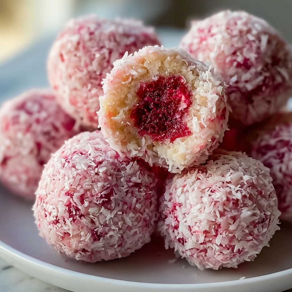Strawberry Cheesecake Protein Balls Recipe - Recipe Image