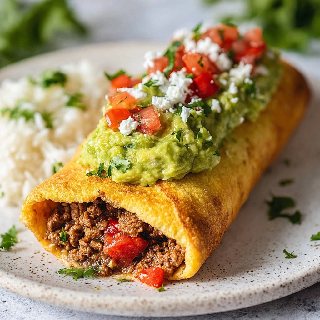 Chicken Chimichangas Recipe - Recipe Image