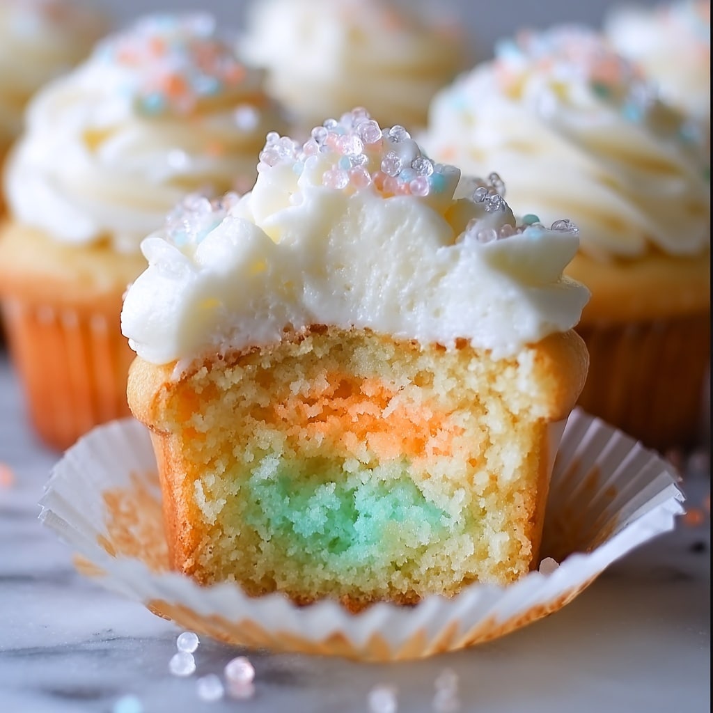 Glow-in-the-Dark Moonlit Cupcakes Recipe - Recipe Image