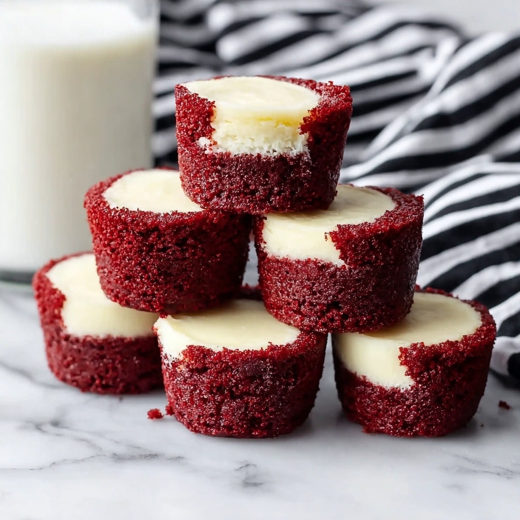 Red Velvet Cheesecake Bites Recipe - Recipe Image