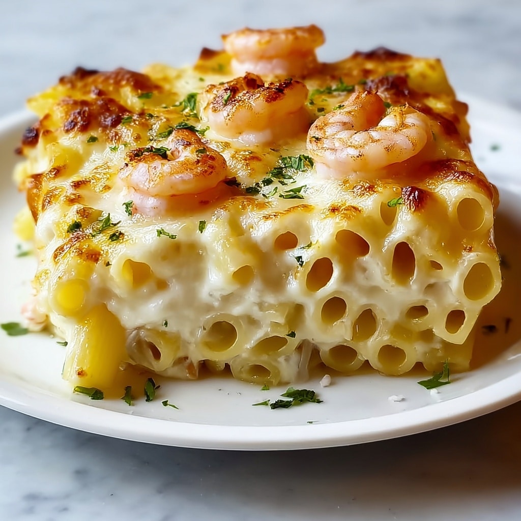 Shrimp Scampi Pasta Bake Recipe - Recipe Image