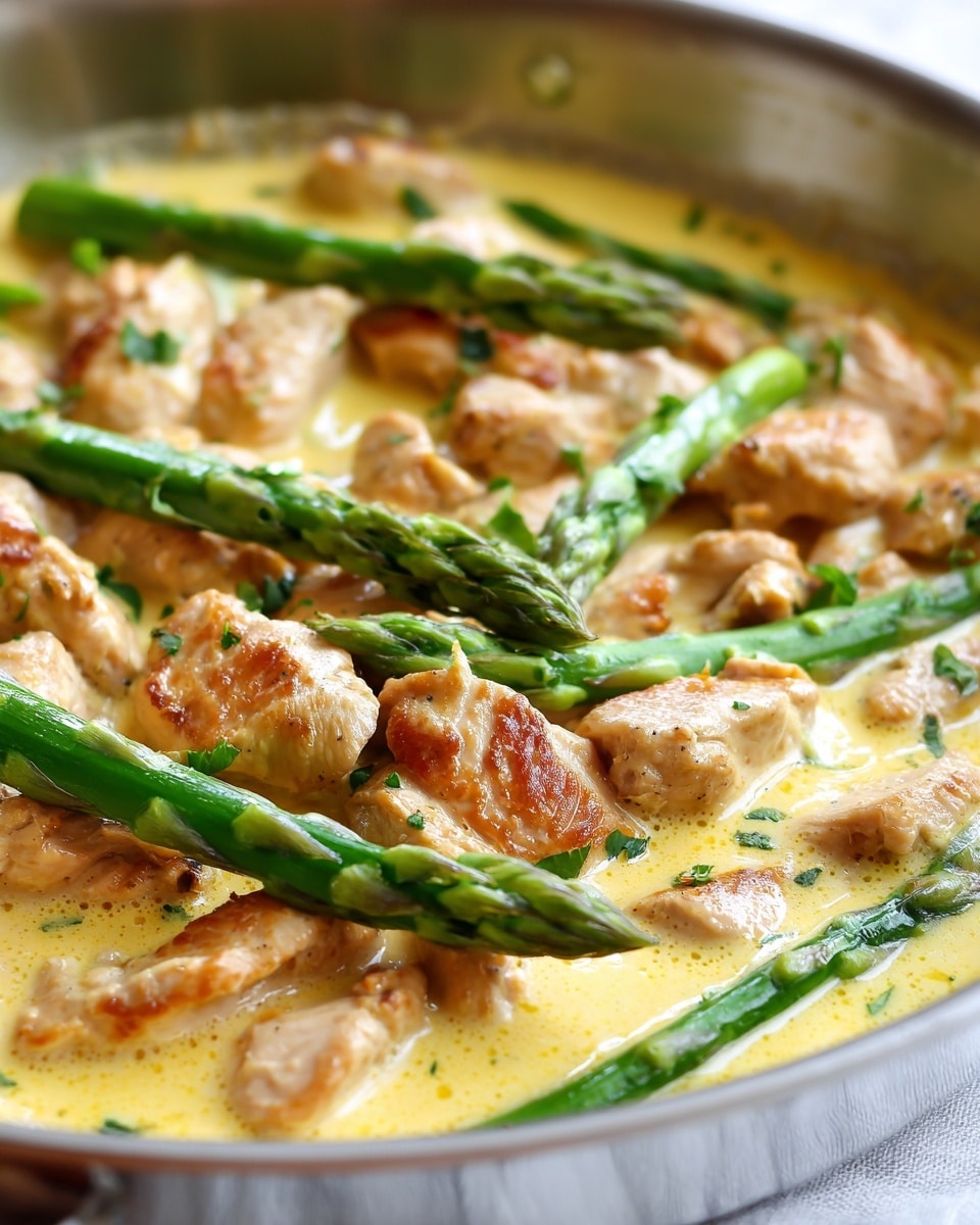 Chicken & Asparagus One Skillet Meal Recipe - Recipe Image