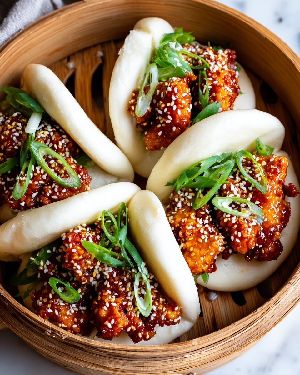 Korean Fried Chicken Bao Recipe - Recipe Image