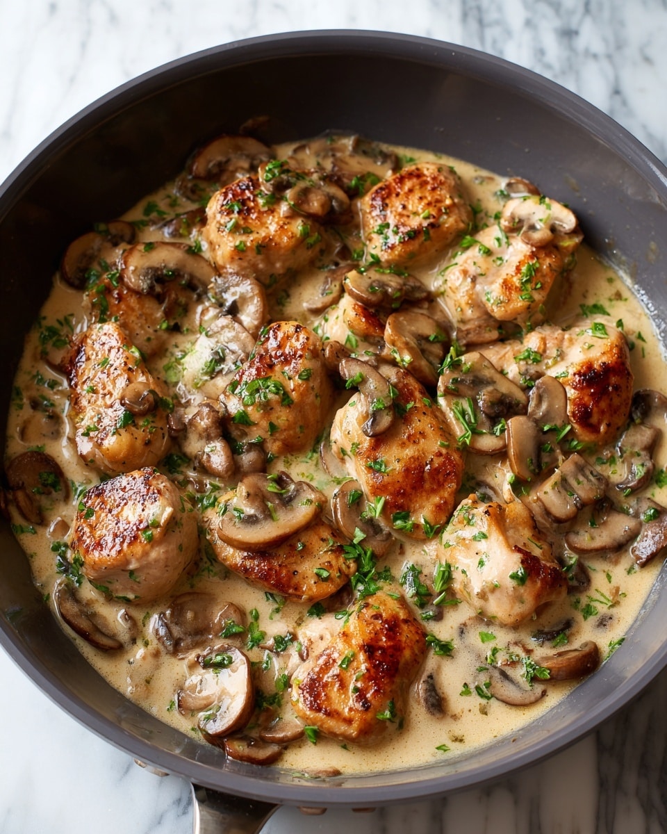 Creamy Chicken Stroganoff Recipe - Recipe Image