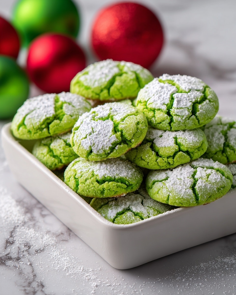Festive Green Sugar Cookies Recipe - Recipe Image