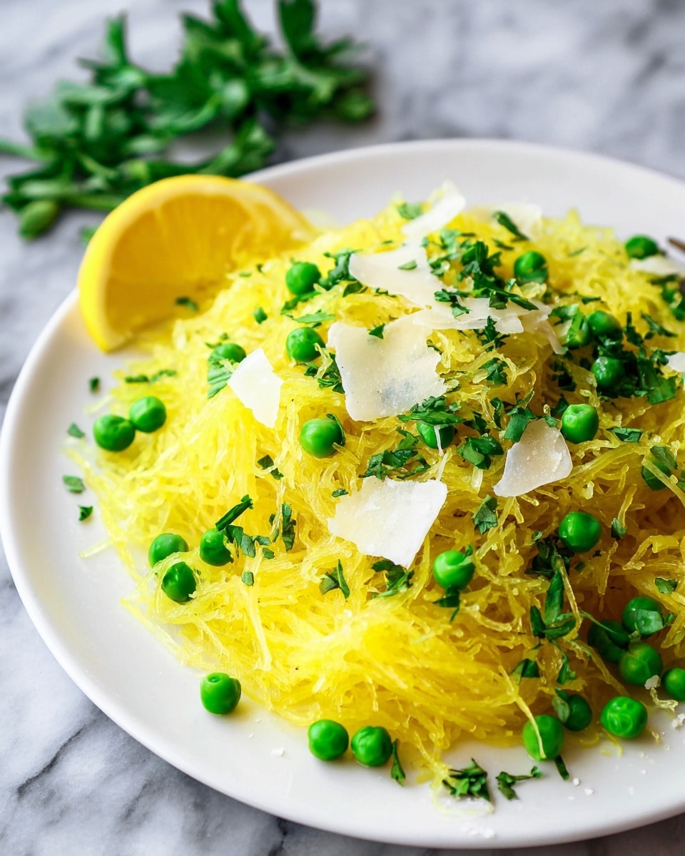 Simple Spring Spaghetti Squash Skillet Recipe - Recipe Image