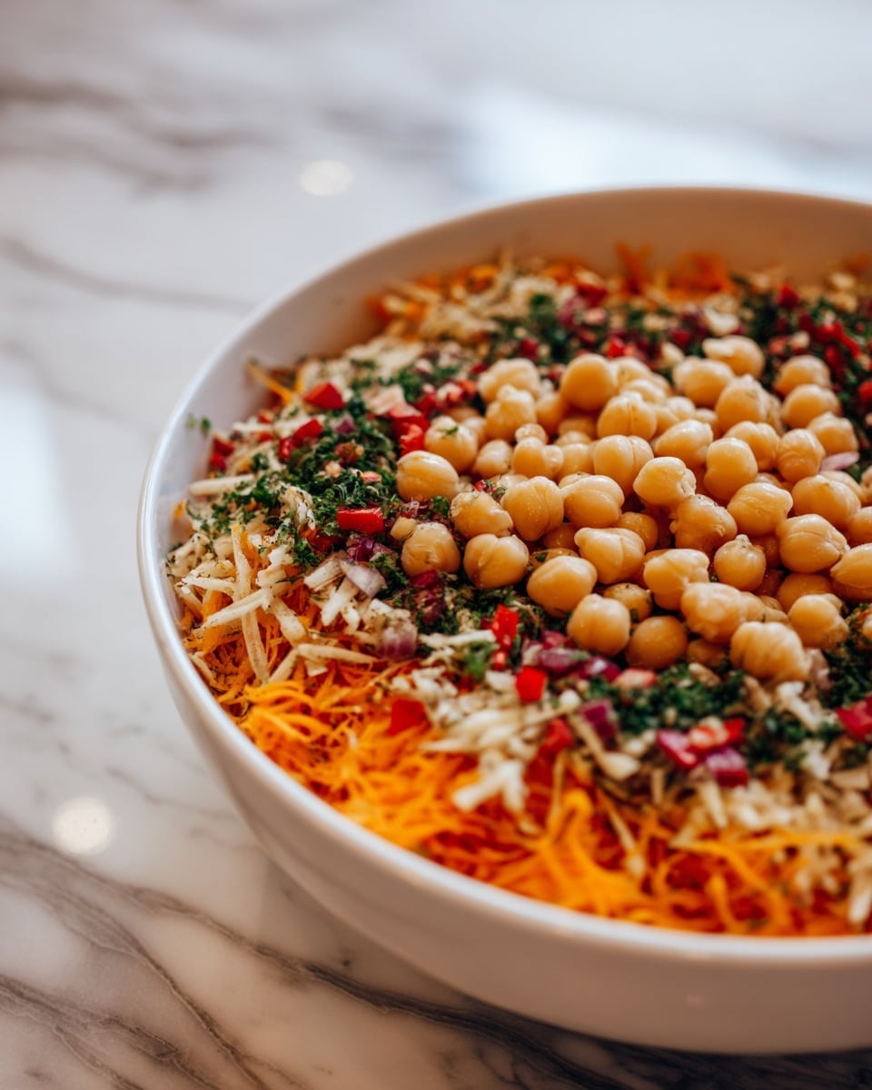 Crunchy Thai Chickpea Salad Recipe - Recipe Image