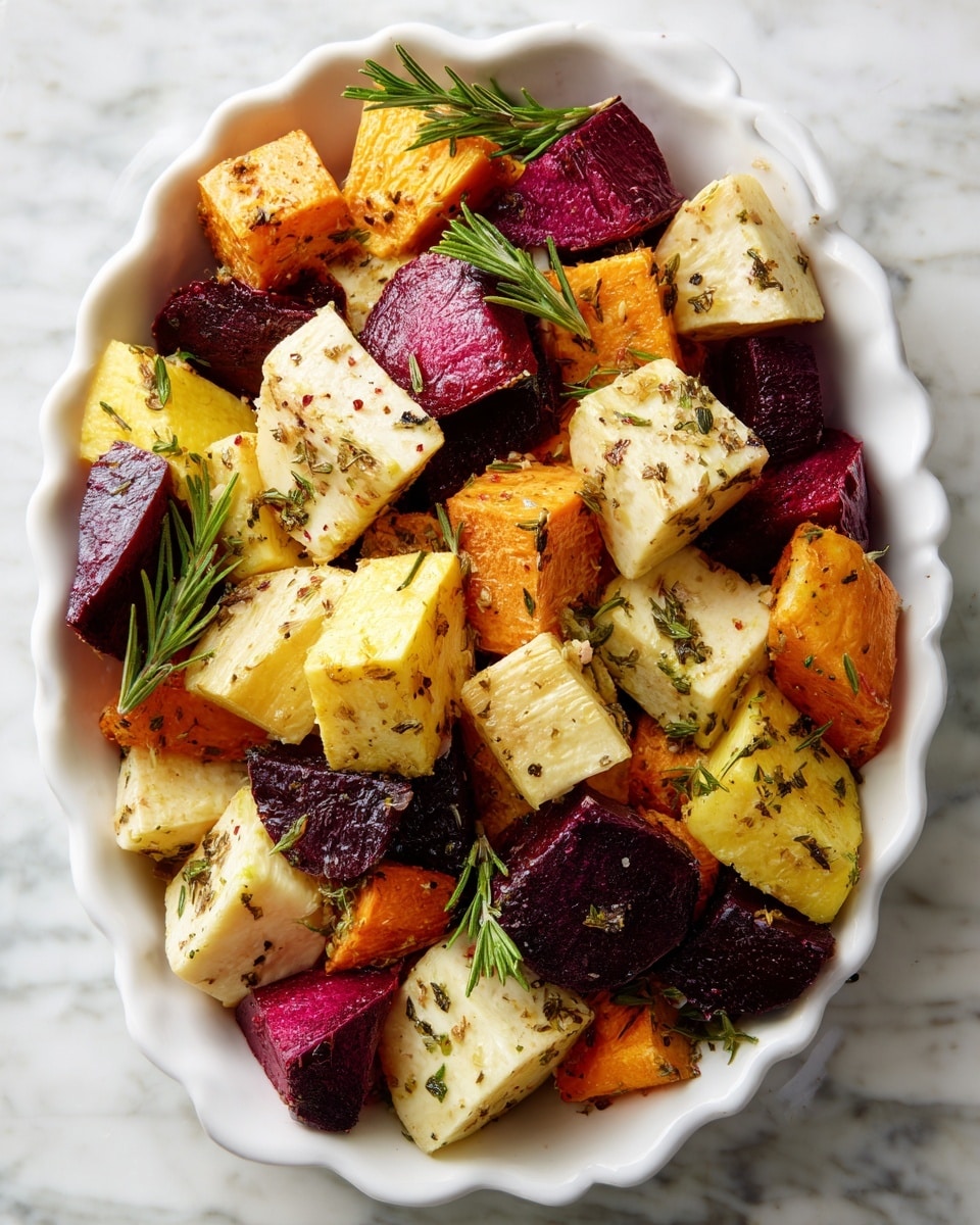 Roasted Root Vegetables with Rosemary Recipe - Recipe Image