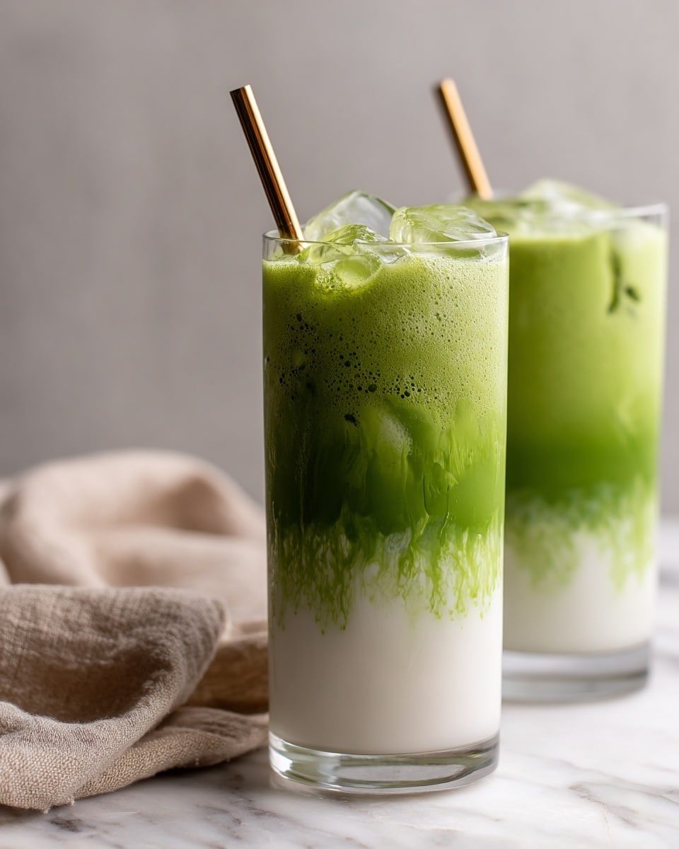 Iced Matcha Latte Recipe - Recipe Image