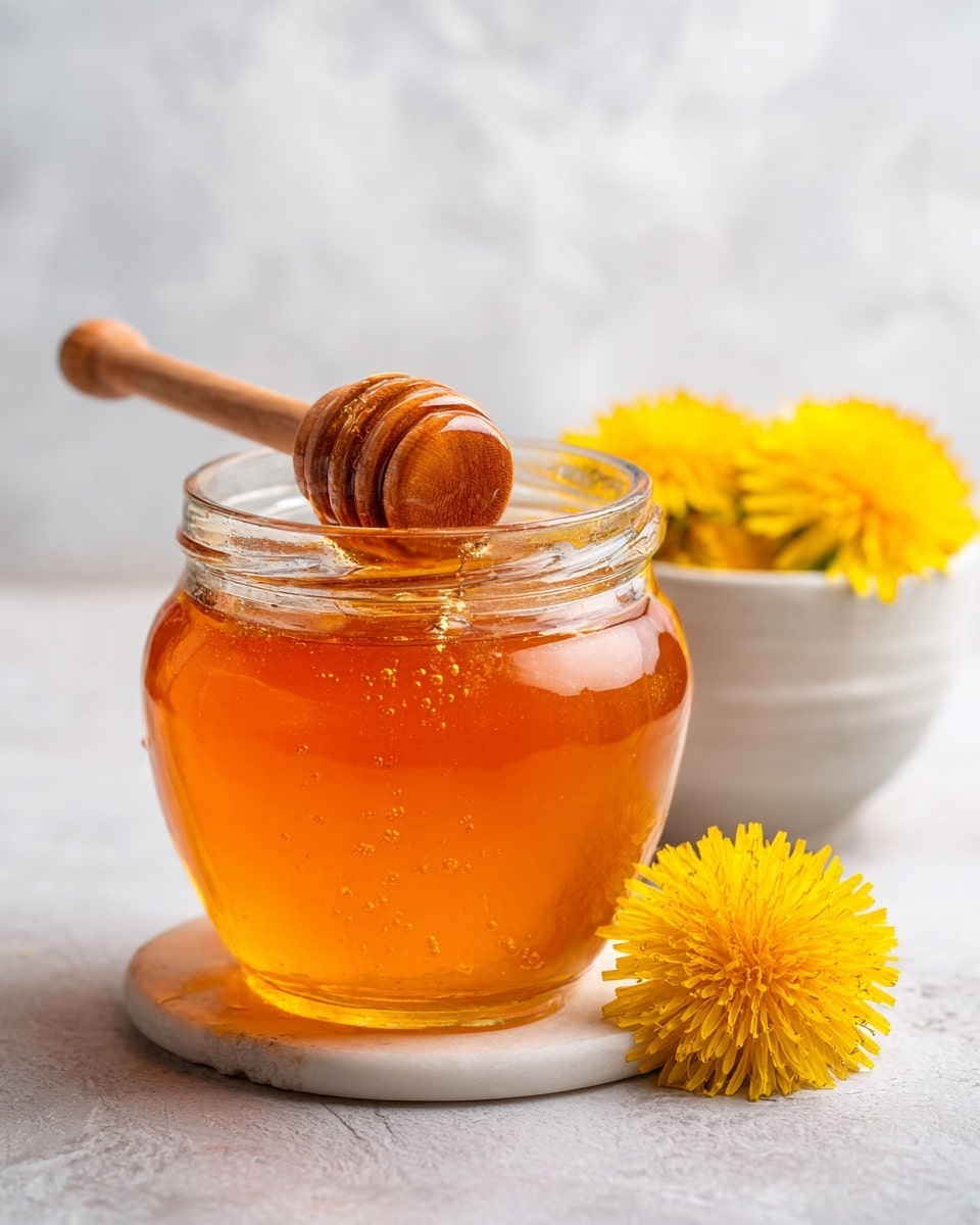 Dandelion Honey Recipe - Recipe Image