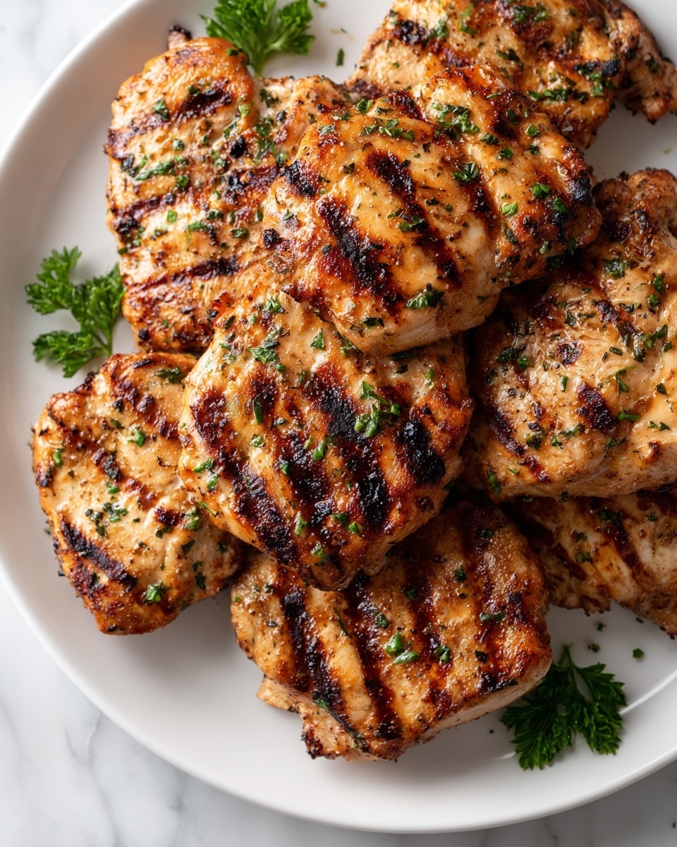 Greek-Style Grilled Chicken Tenders Recipe - Recipe Image
