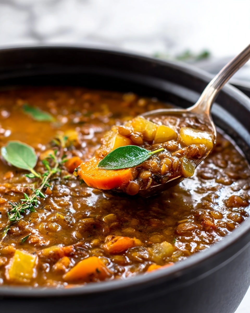 Moroccan-Spiced Beef and Lentil Stew Recipe - Recipe Image