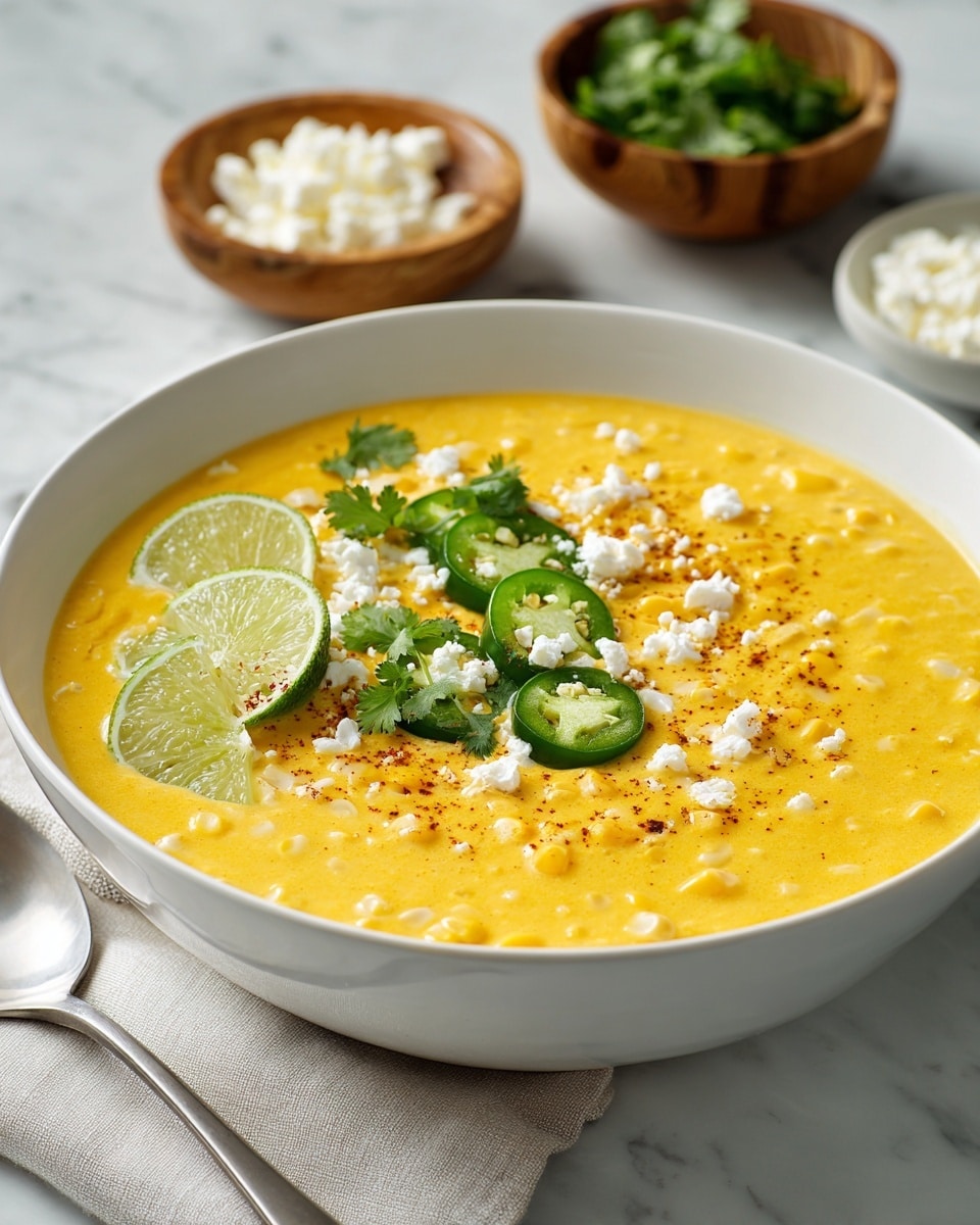 Mexican Street Corn Soup Recipe - Recipe Image