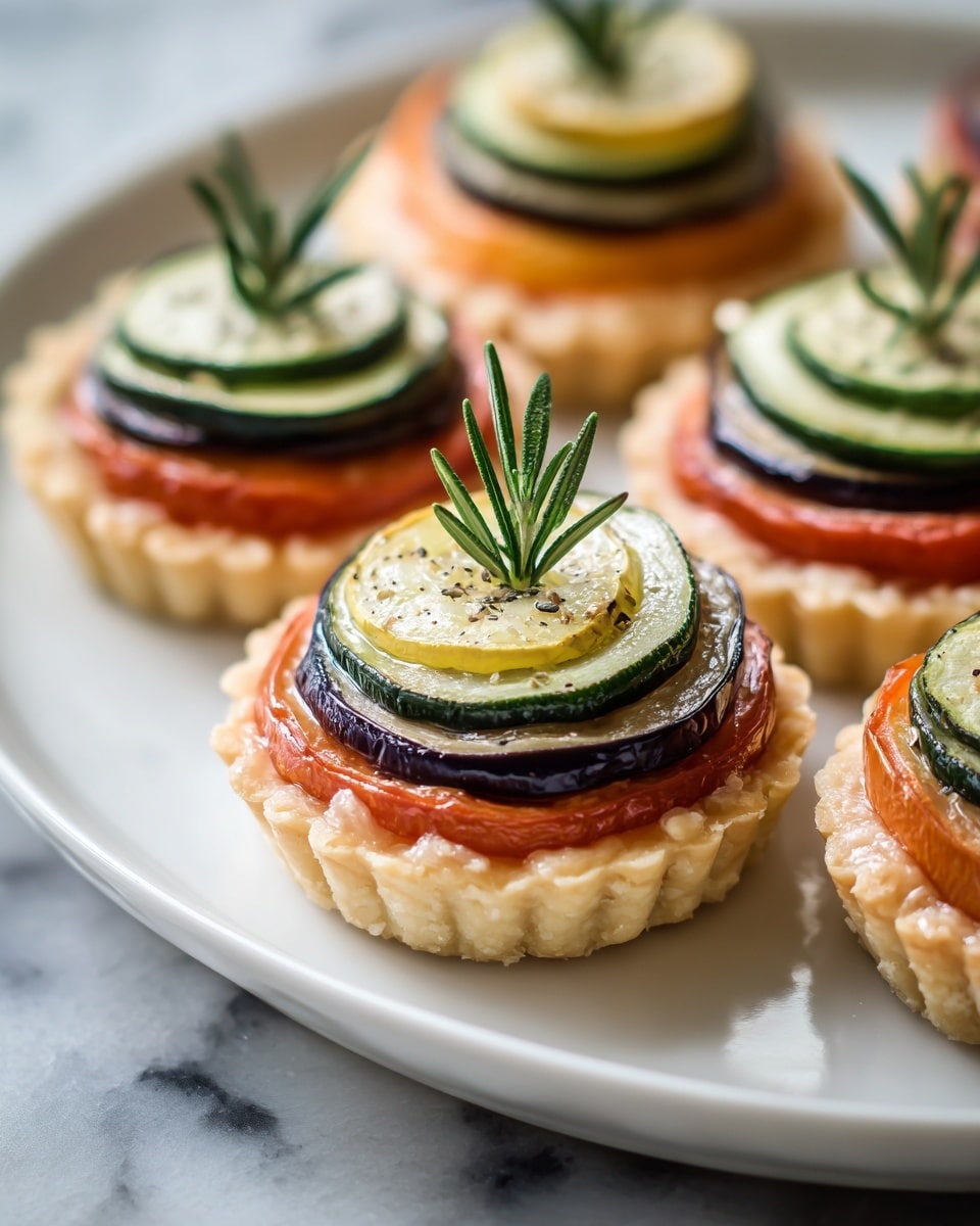 Ratatouille Hand Pies with Eggplant, Heirloom Tomato & Cornmeal Crust Recipe - Recipe Image