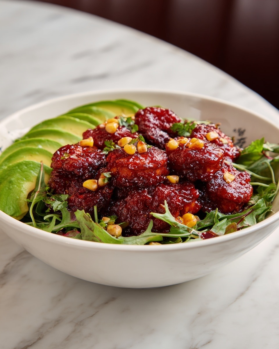 Hot Honey Blackened Shrimp Caesar Salad Recipe - Recipe Image