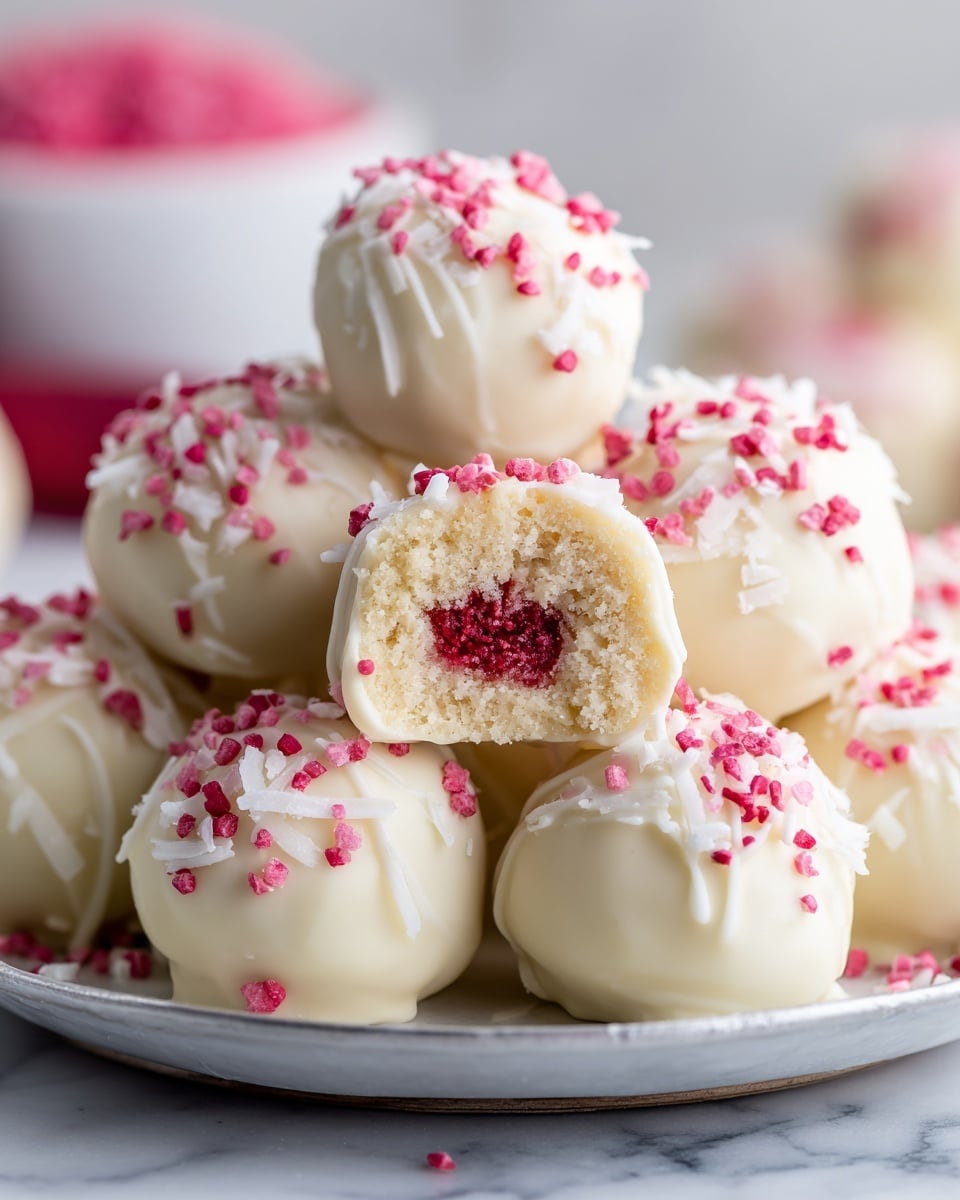 Raspberry Cream Cheese Bites Recipe - Recipe Image