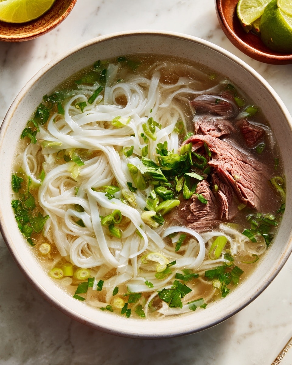 Easy Version Beef Pho Recipe - Recipe Image
